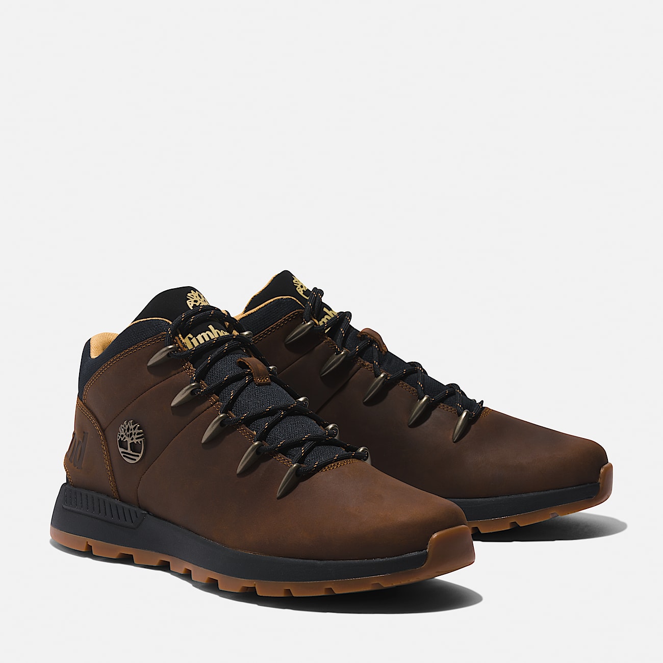 Halbhoher Sprint Trekker Sneaker für Herren in Braun - 4
