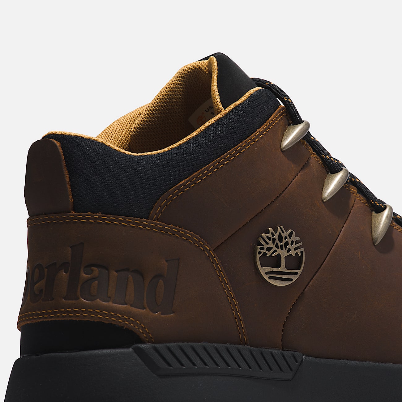 CHROME Bromley Mid – Scarpe Da Ginnastica Unisex In Tessuto, Colore Nero/Suola Gum, Taglia EU 43