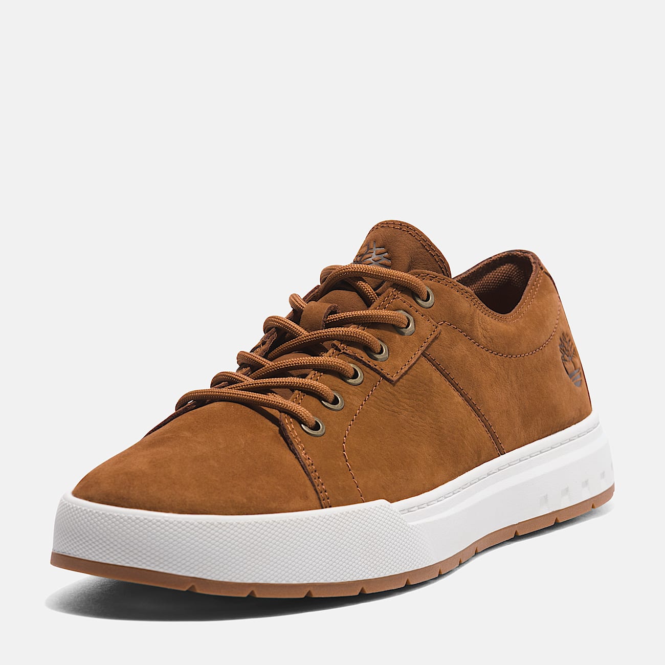 Maple Grove Low Lace Up Trainer for Men in Brown