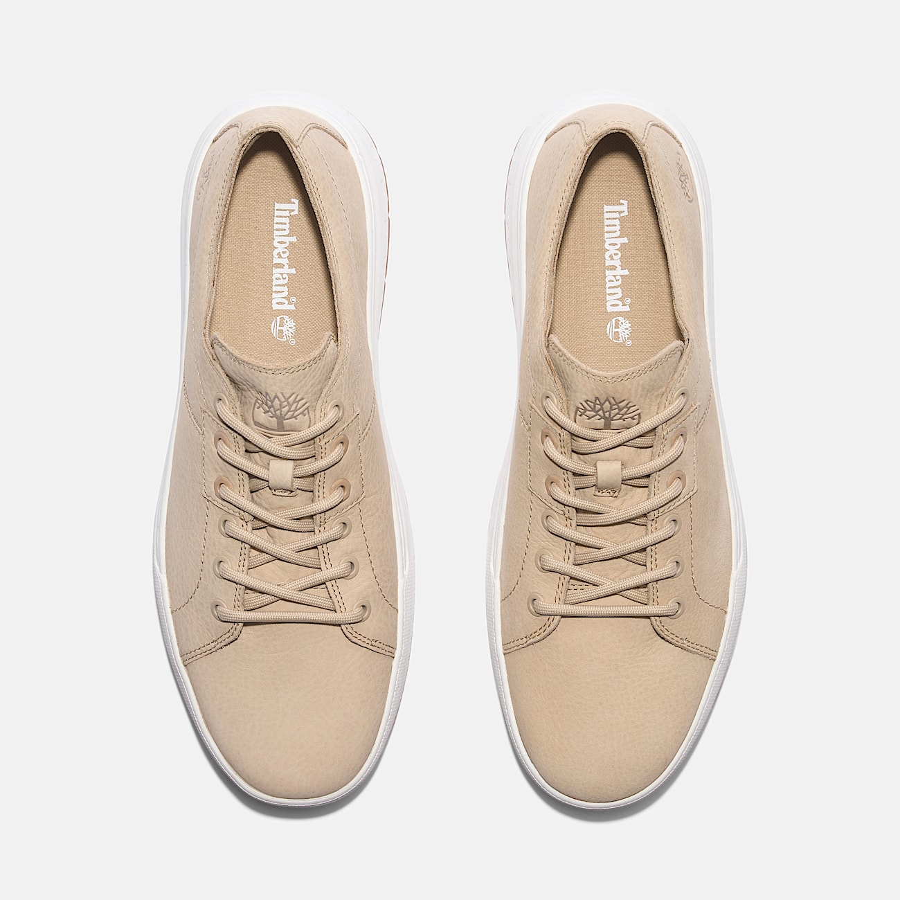 Maple Grove Lage Vetersneaker voor heren in beige - 2