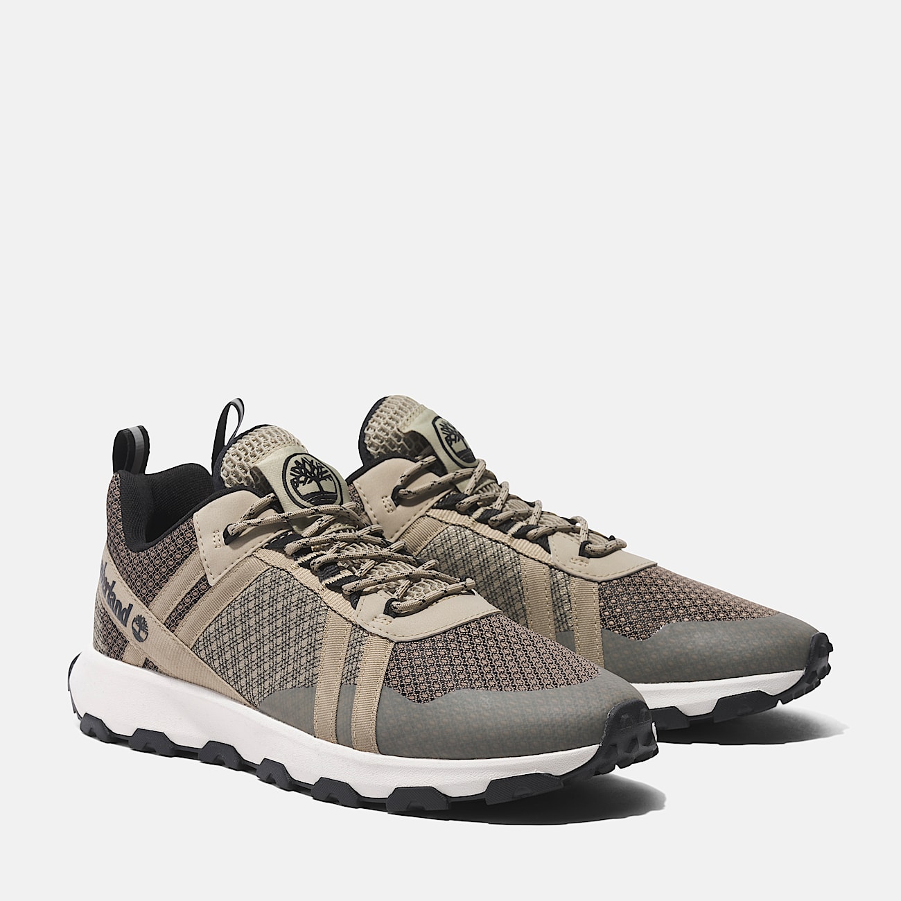 Winsor Trail Low-Top-Sneaker zum Schnüren für Herren in Hellbraun - 4