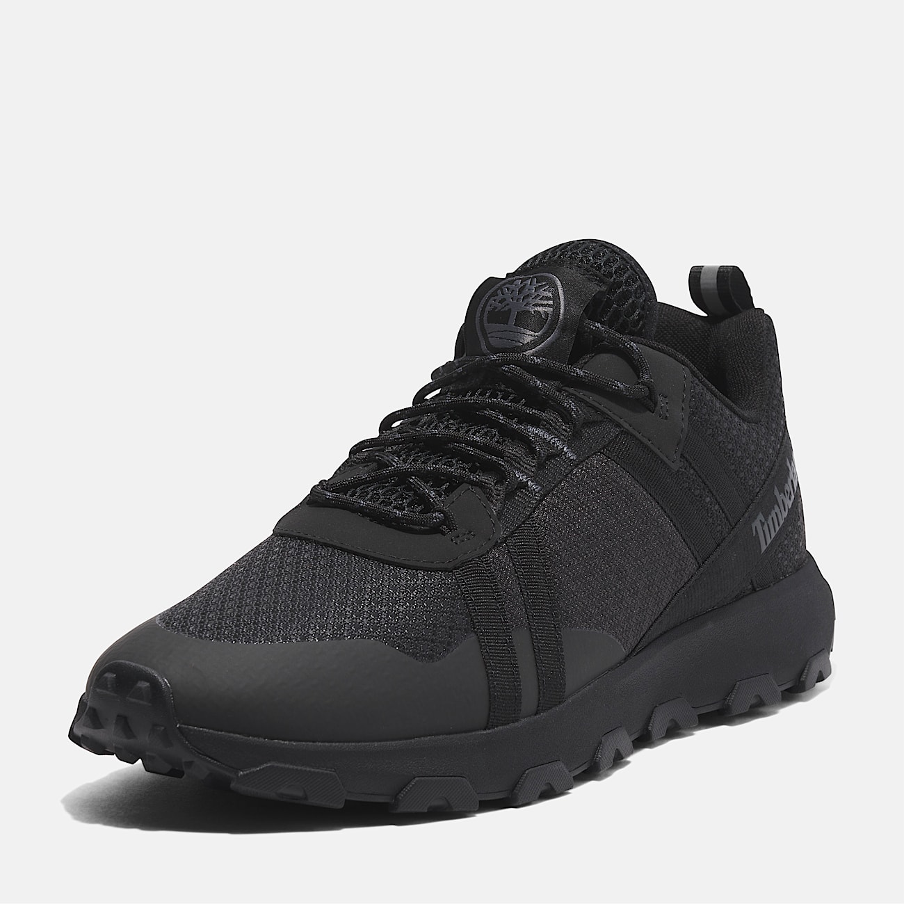 Winsor Trail Lage Vetersneaker voor heren in zwart - 9
