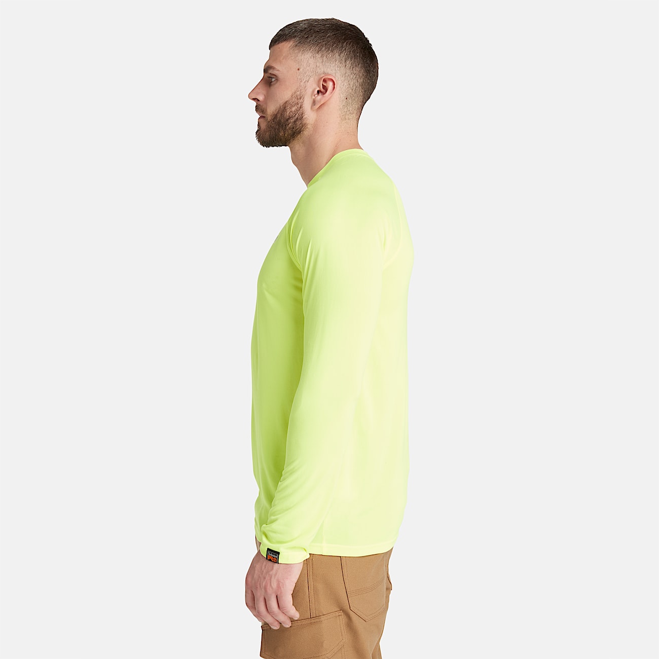 Timberland PRO® Wicking Good Sport LS T-Shirt for Men in Yellow - 4