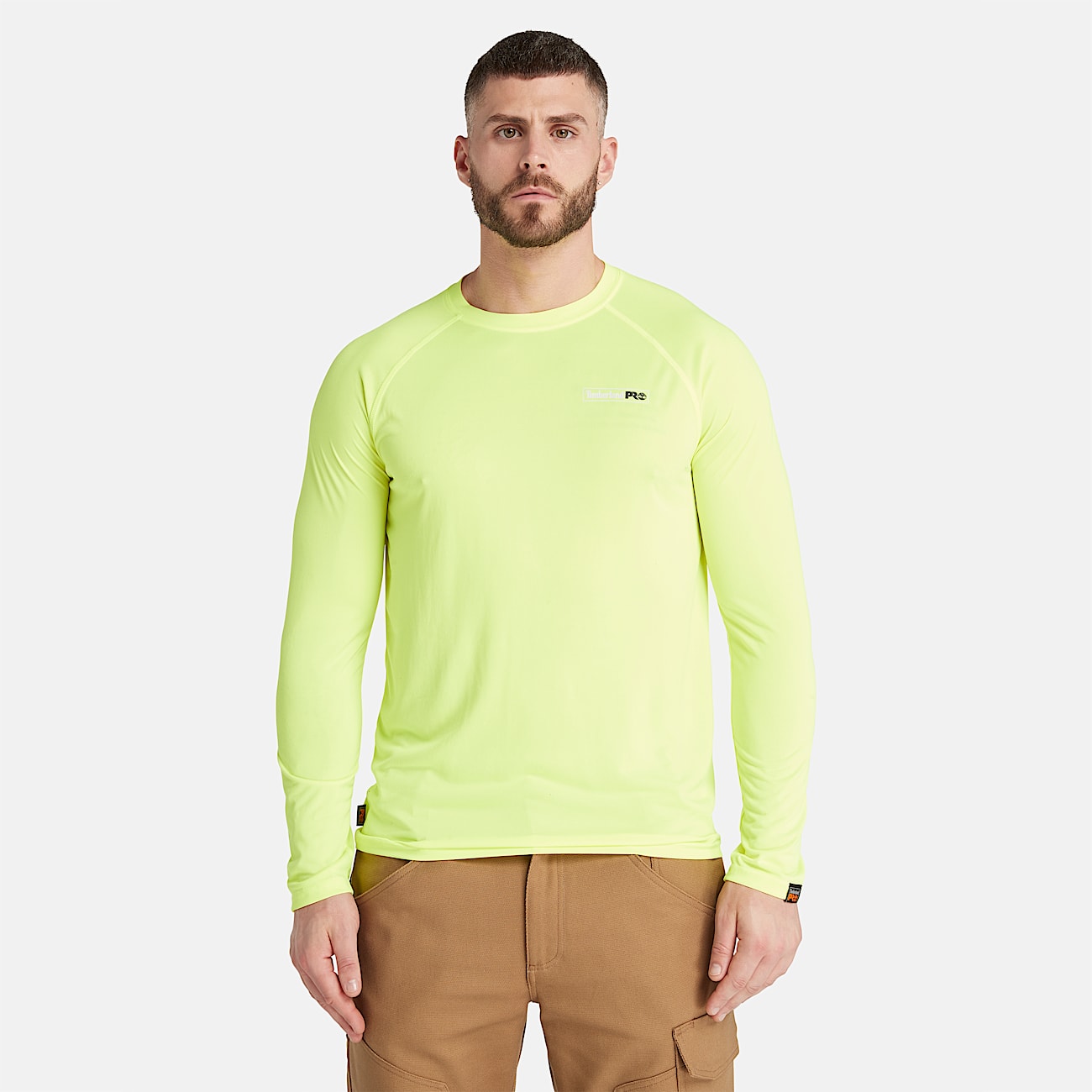 Timberland PRO® Wicking Good Sport LS T-Shirt for Men in Yellow - 1
