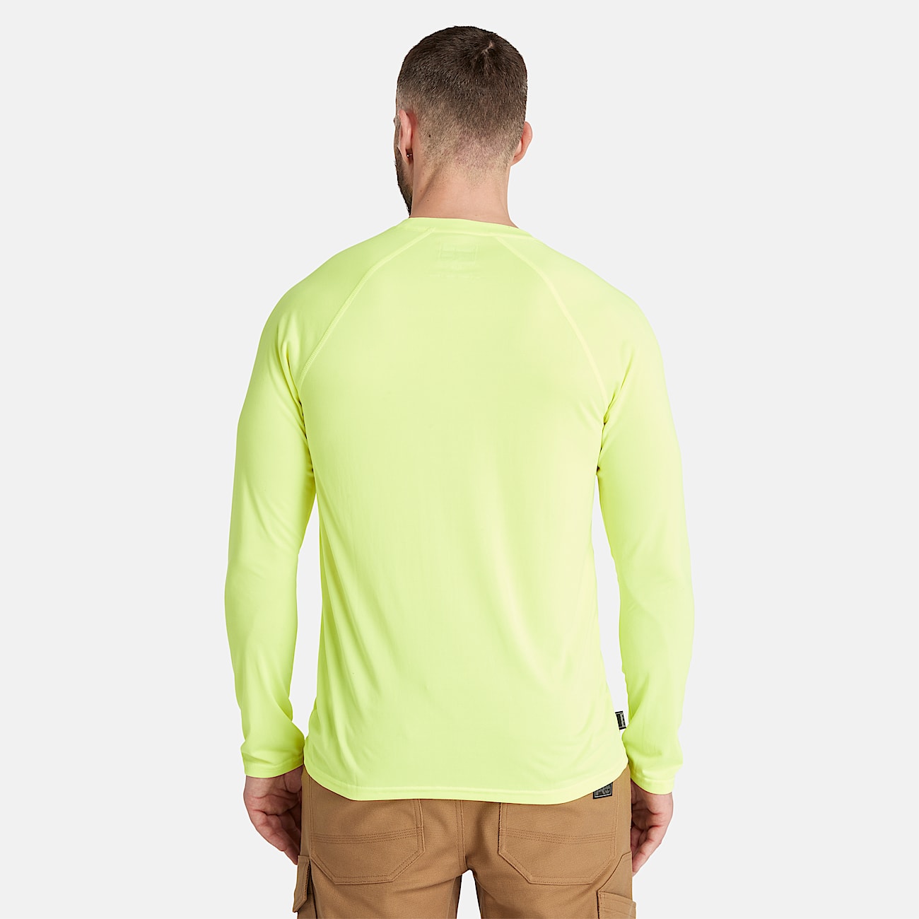 Timberland PRO® Wicking Good Sport LS T-Shirt for Men in Yellow - 5