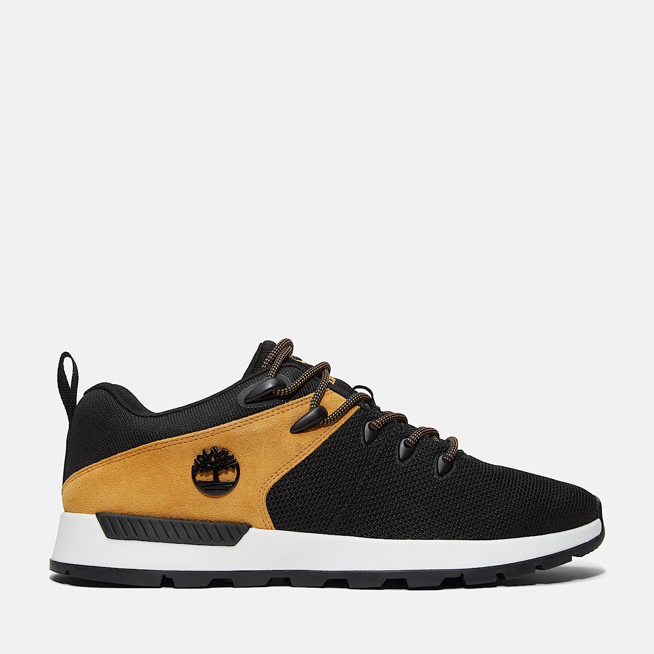 Sprint Trekker Low-Top-Sneaker zum Schnüren für Herren in Schwarz/Gelb - 1
