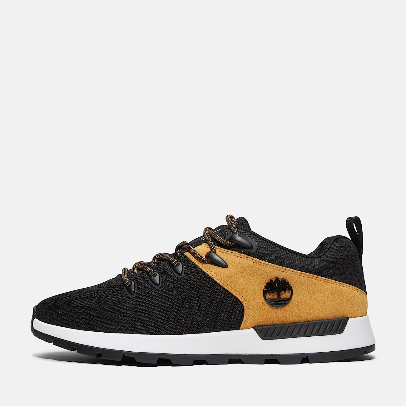 Sprint Trekker Low-Top-Sneaker zum Schnüren für Herren in Schwarz/Gelb - 8