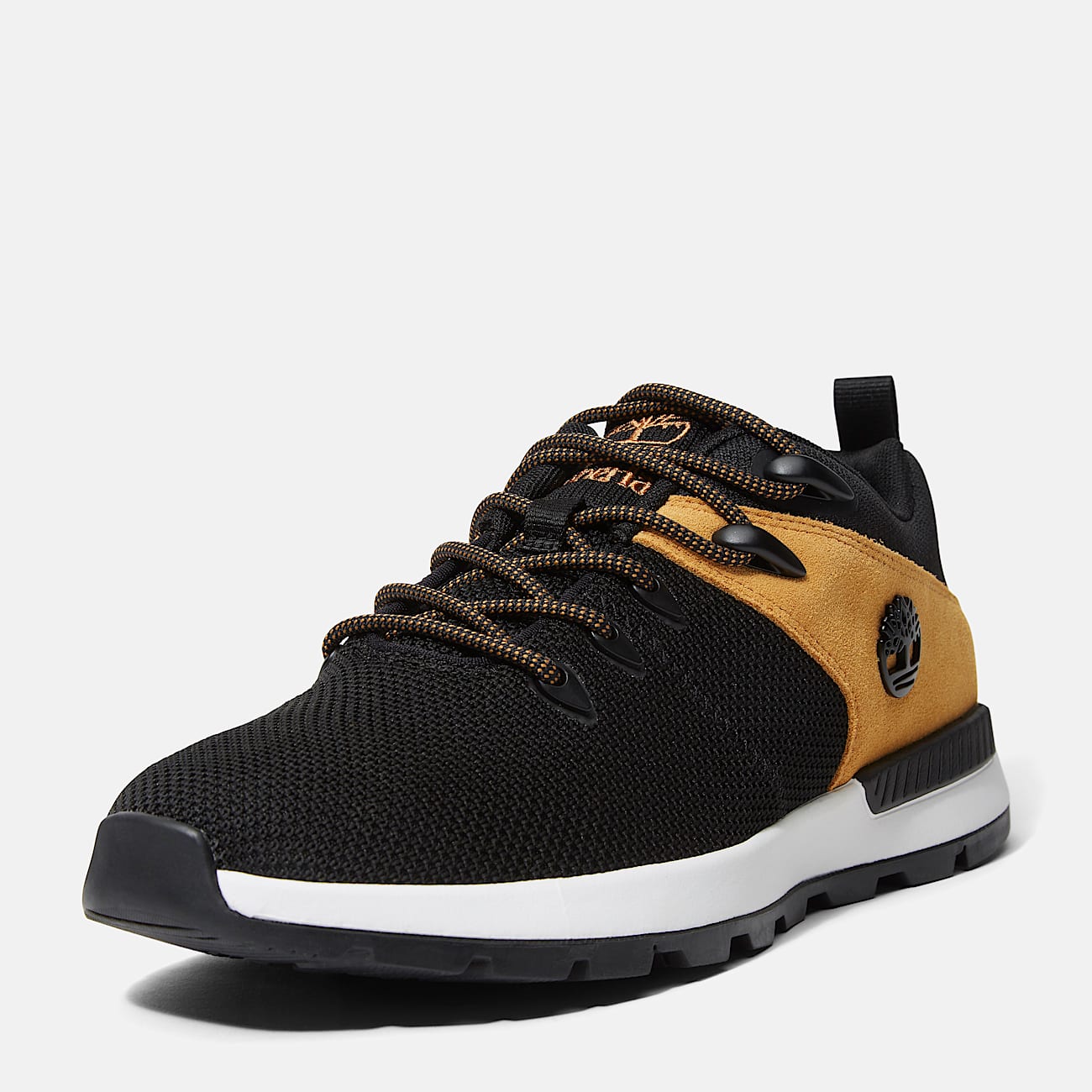 Sprint Trekker Low-Top-Sneaker zum Schnüren für Herren in Schwarz/Gelb - 9