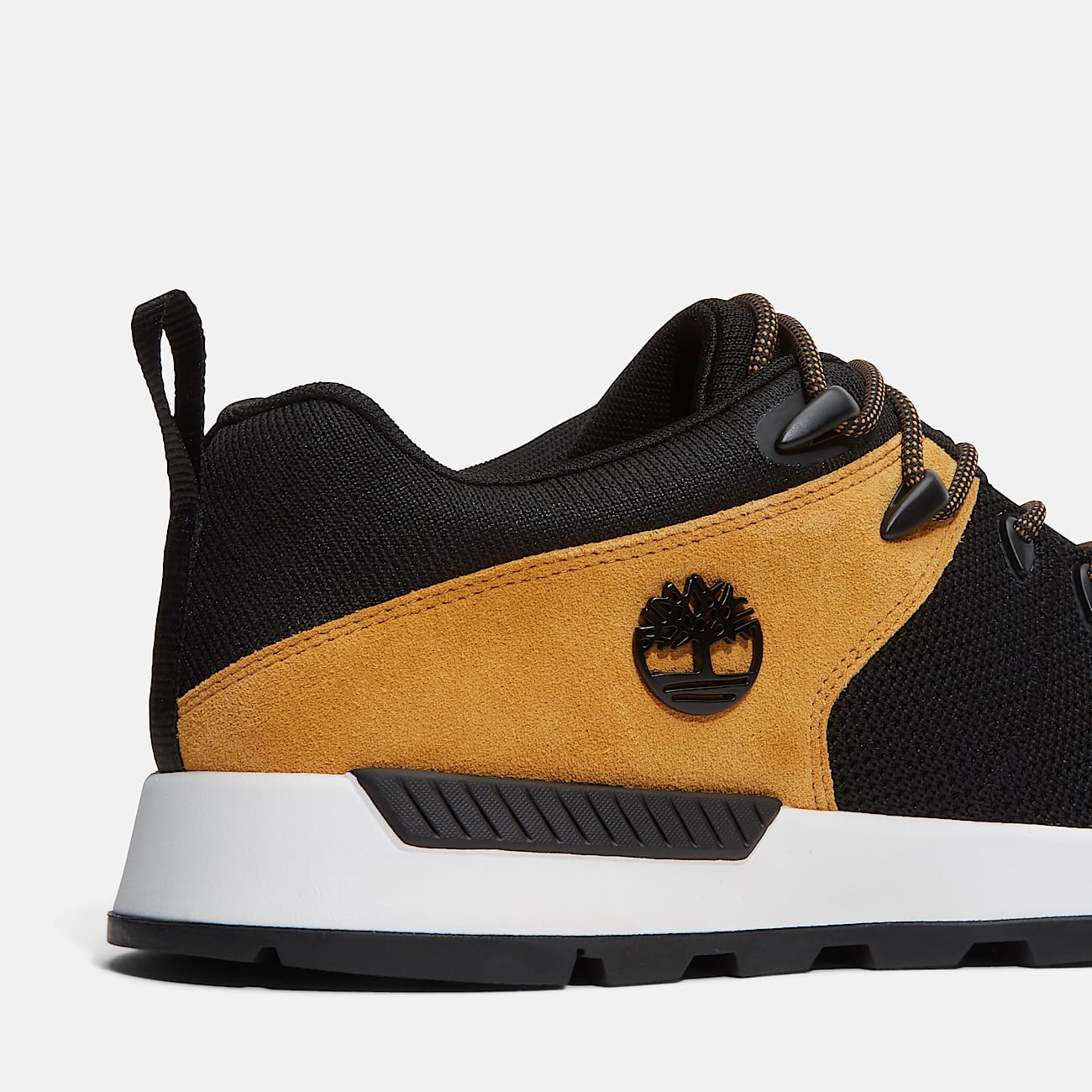 Sprint Trekker Low-Top-Sneaker zum Schnüren für Herren in Schwarz/Gelb - 7