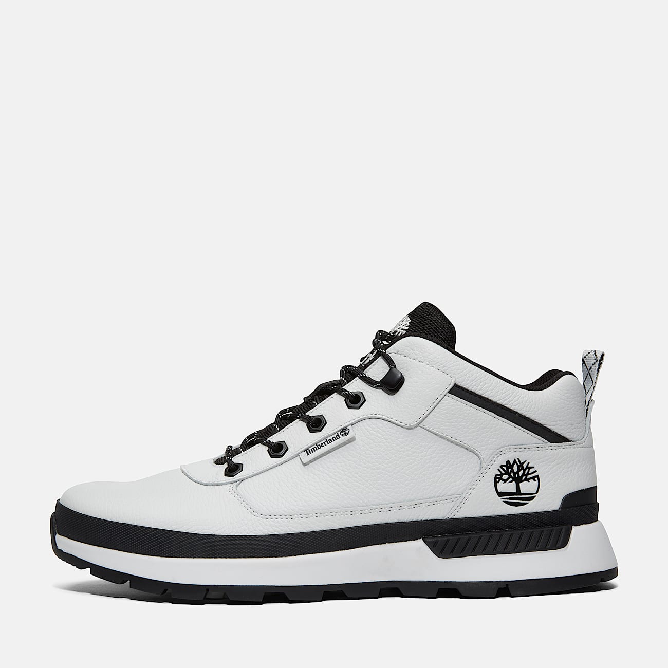 Field Trekker Vetersneaker voor heren in wit - 8