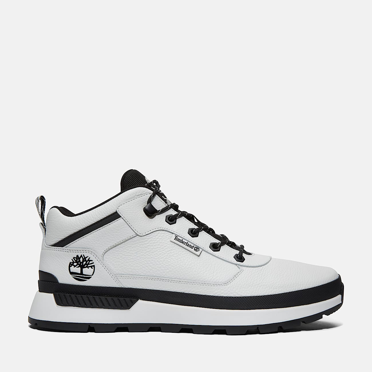 Field Trekker Vetersneaker voor heren in wit - 1