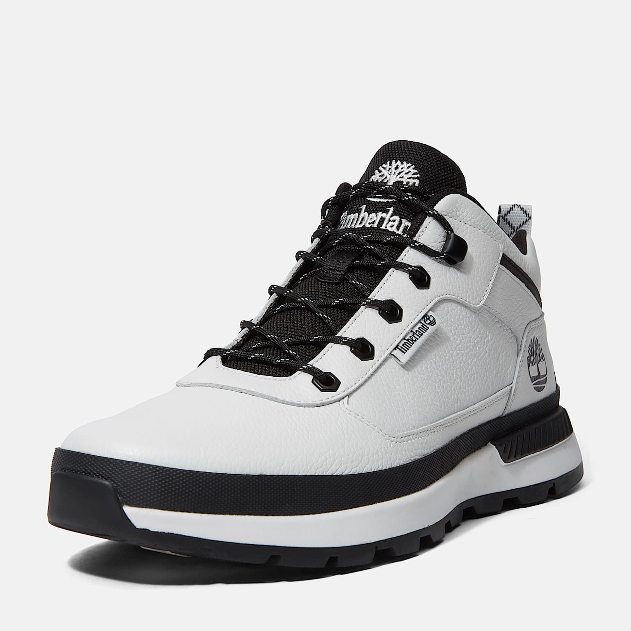 Field Trekker Vetersneaker voor heren in wit - 9