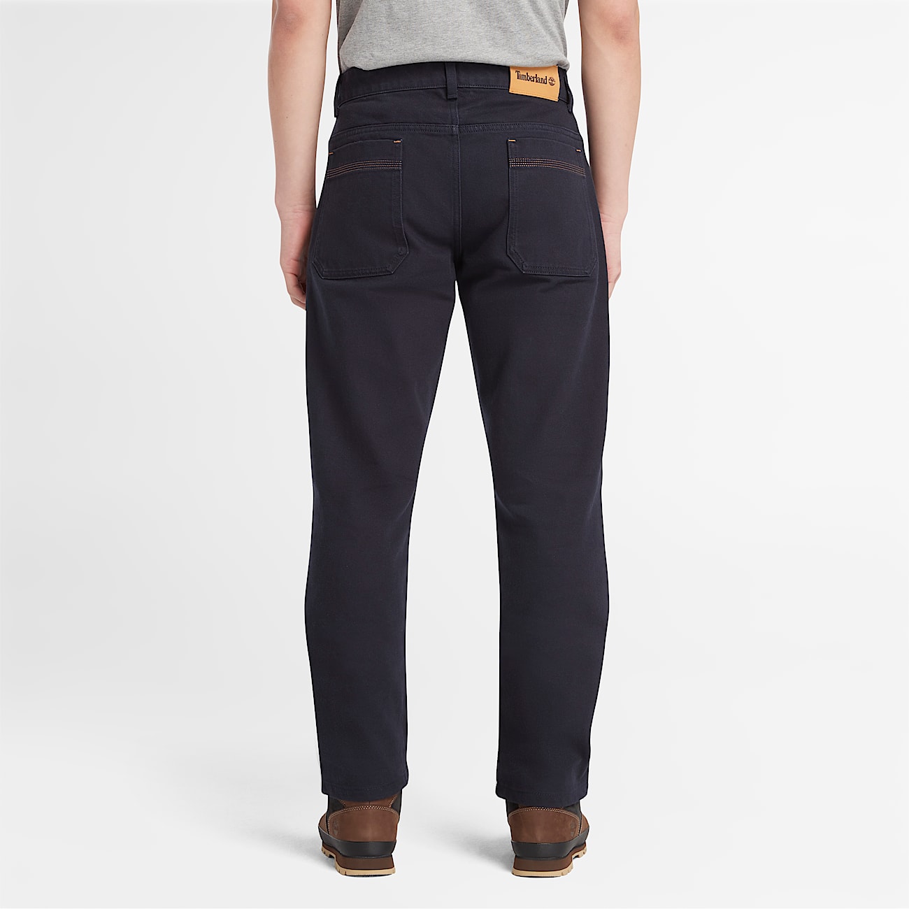 Pantalones de 5 bolsillos Sandown Drill para hombre en azul oscuro - 5