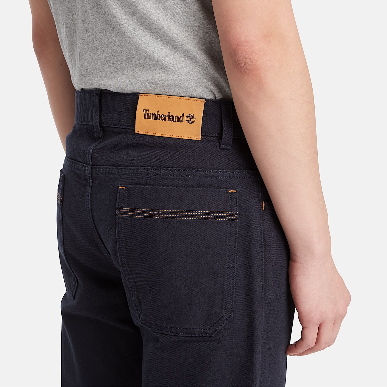 Pantalones de 5 bolsillos Sandown Drill para hombre en azul oscuro - 3