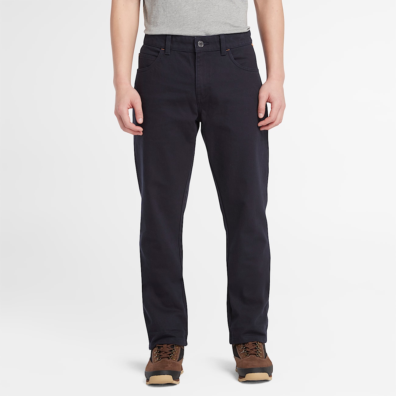 Pantalones de 5 bolsillos Sandown Drill para hombre en azul oscuro - 4