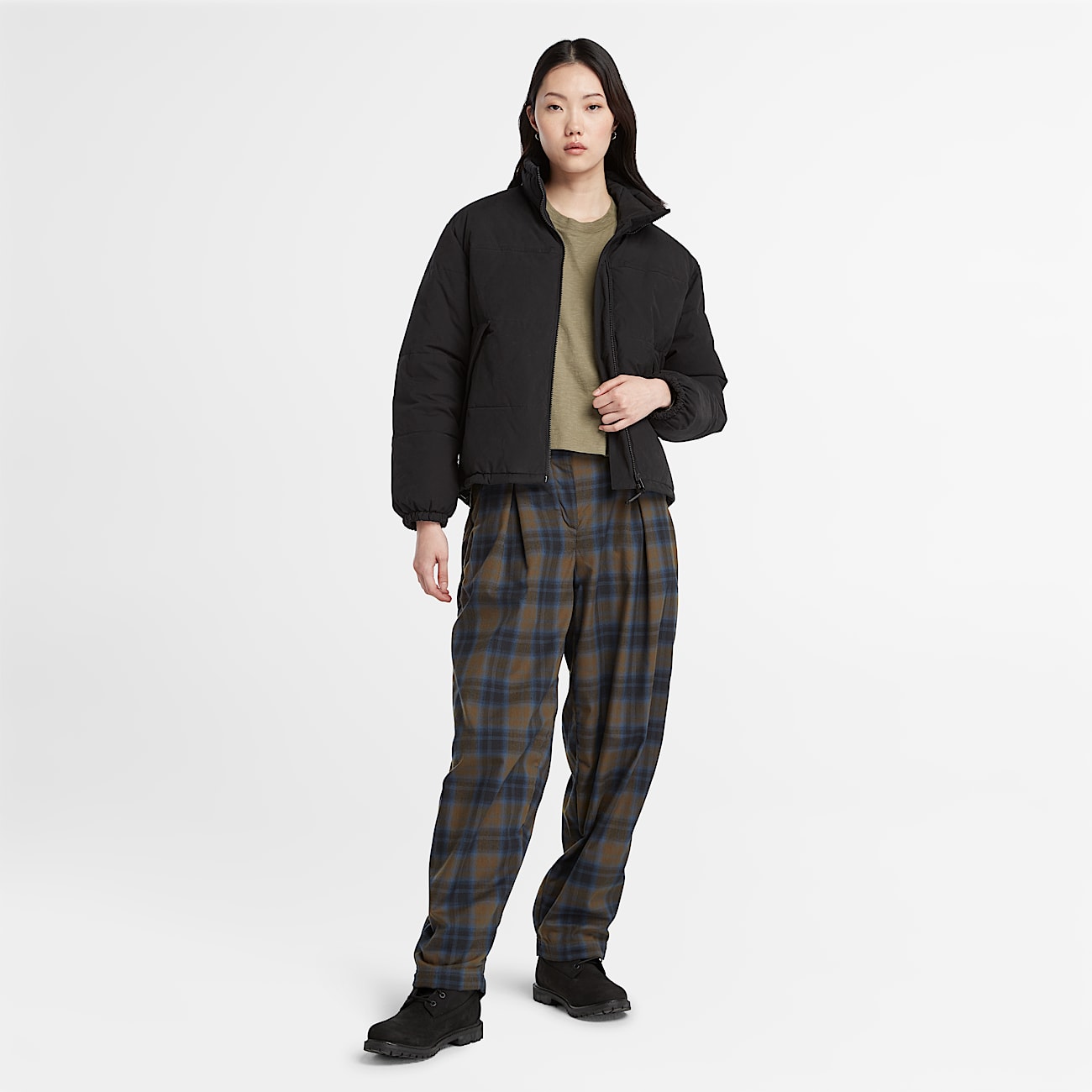 Piumino con Imbottitura Sintetica Welch Mountain da Donna in colore nero - 2
