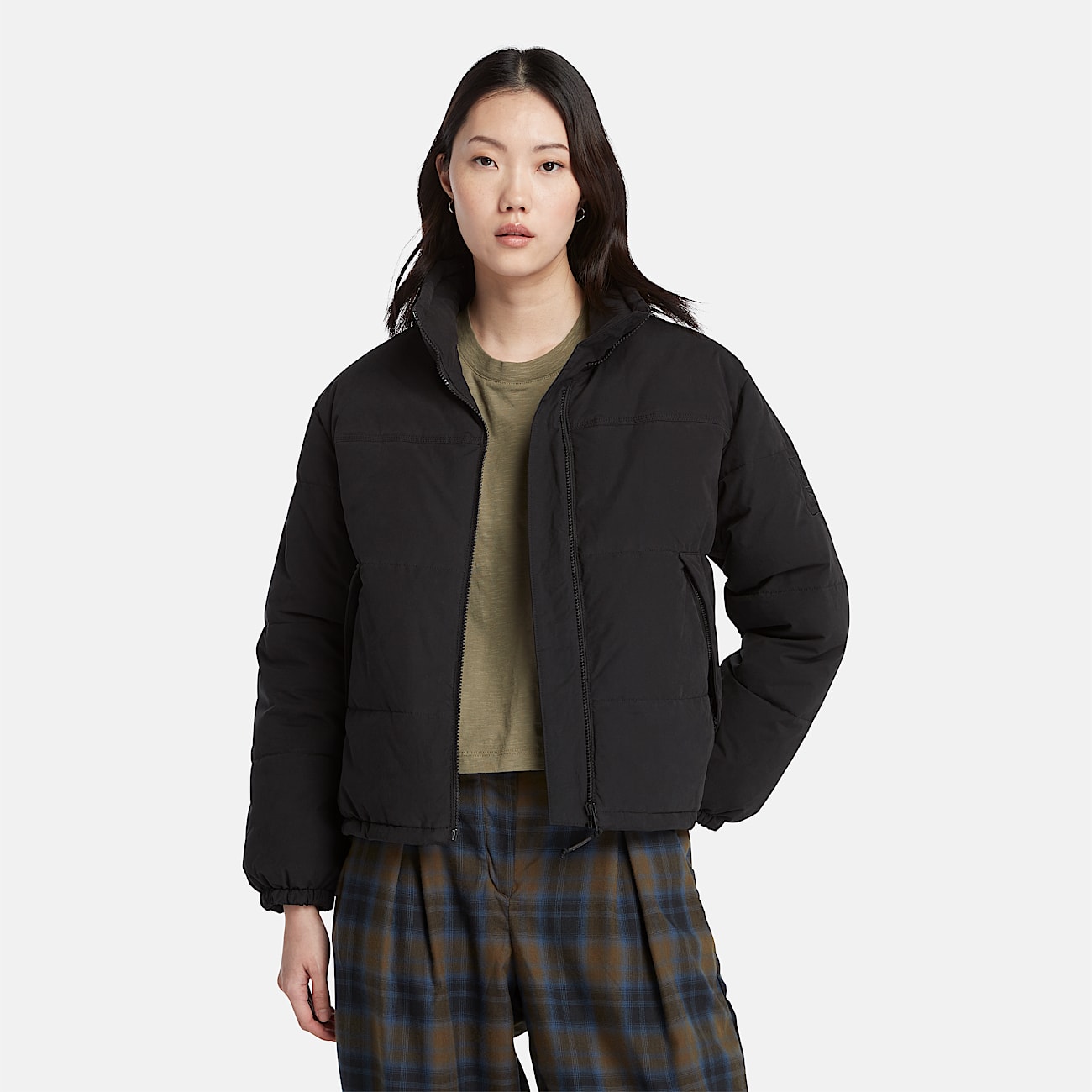 Piumino con Imbottitura Sintetica Welch Mountain da Donna in colore nero - 1