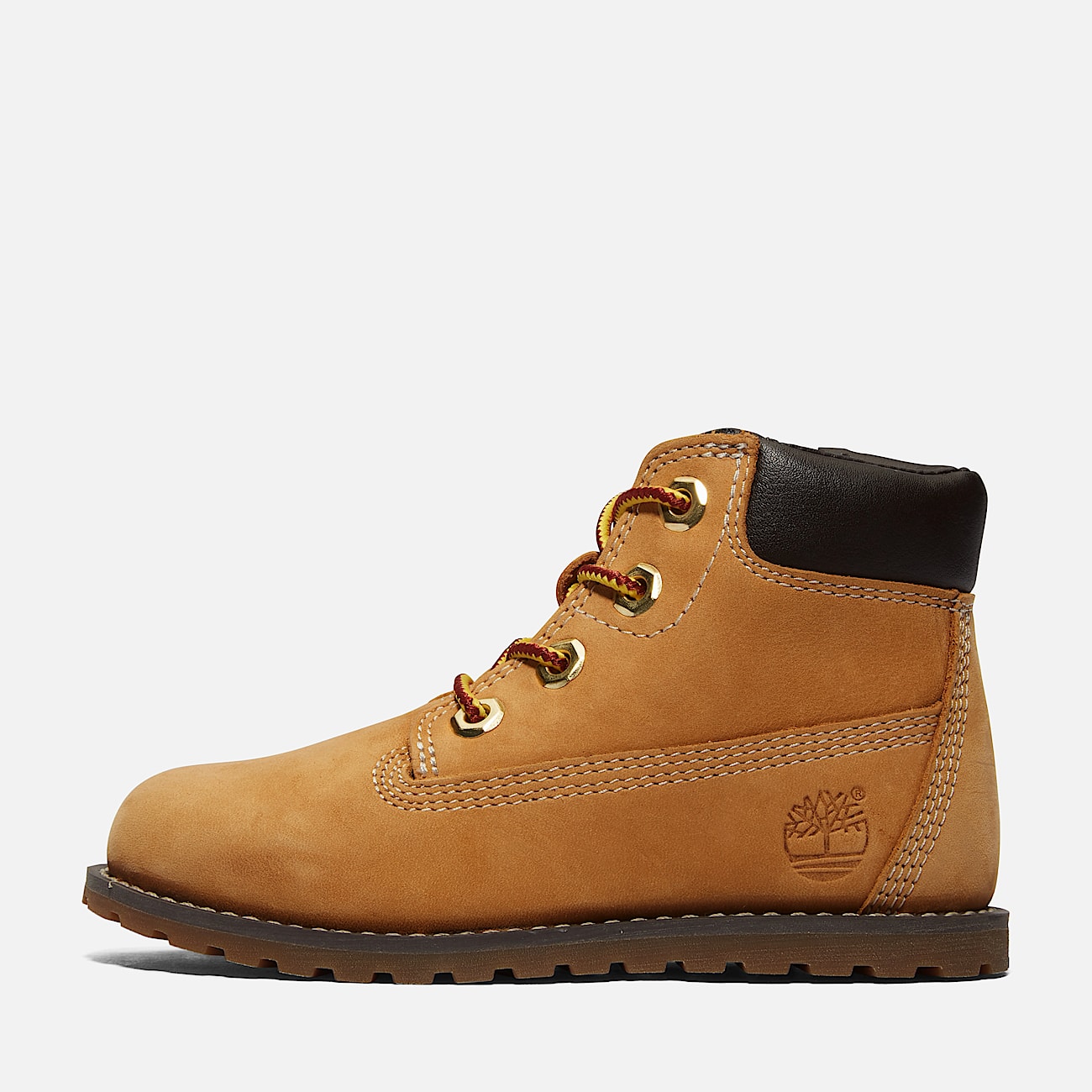Pokey Pine Halfhoge Veterboot met rits voor peuters in geel - 8