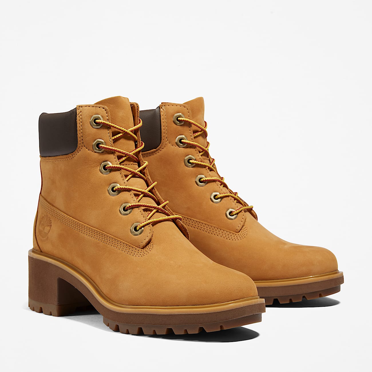 Kinsley 6 Inch Lace-up Waterproof Boot for Women in Yellow - 4