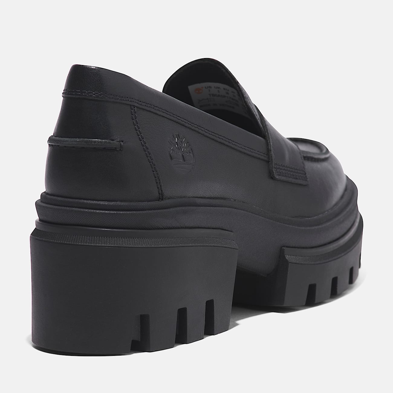Everleigh Loafer Shoe for Women in Black - 7