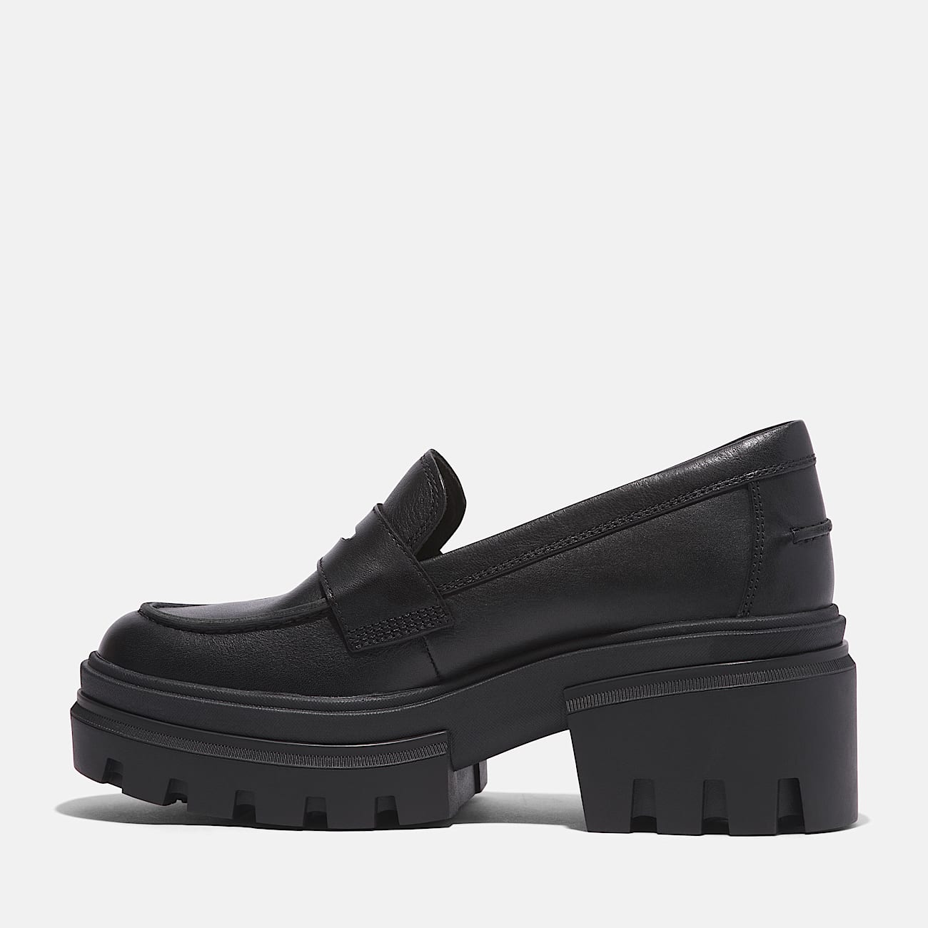Everleigh Loafer Shoe for Women in Black - 6