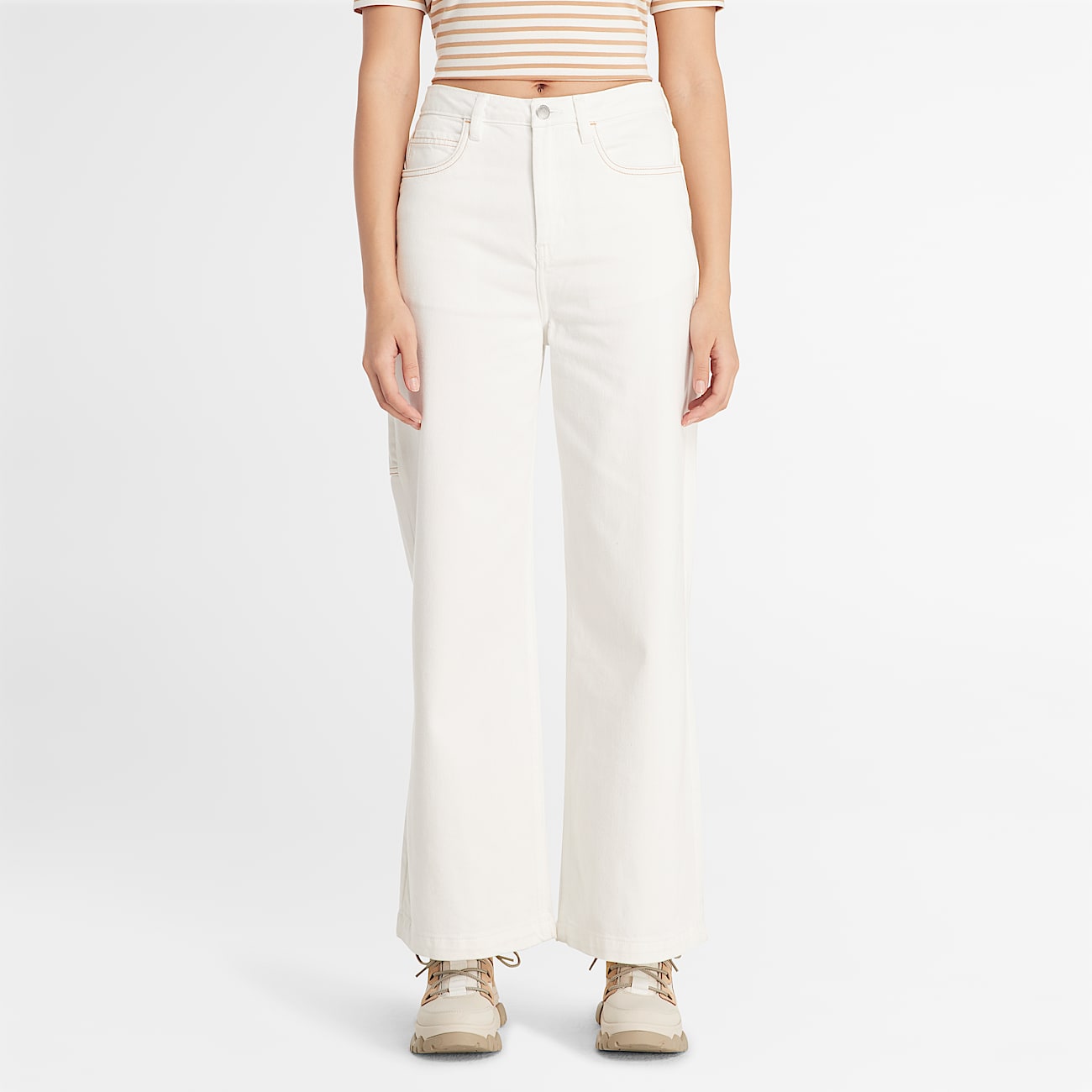 Carpenter Trouser for Women in White