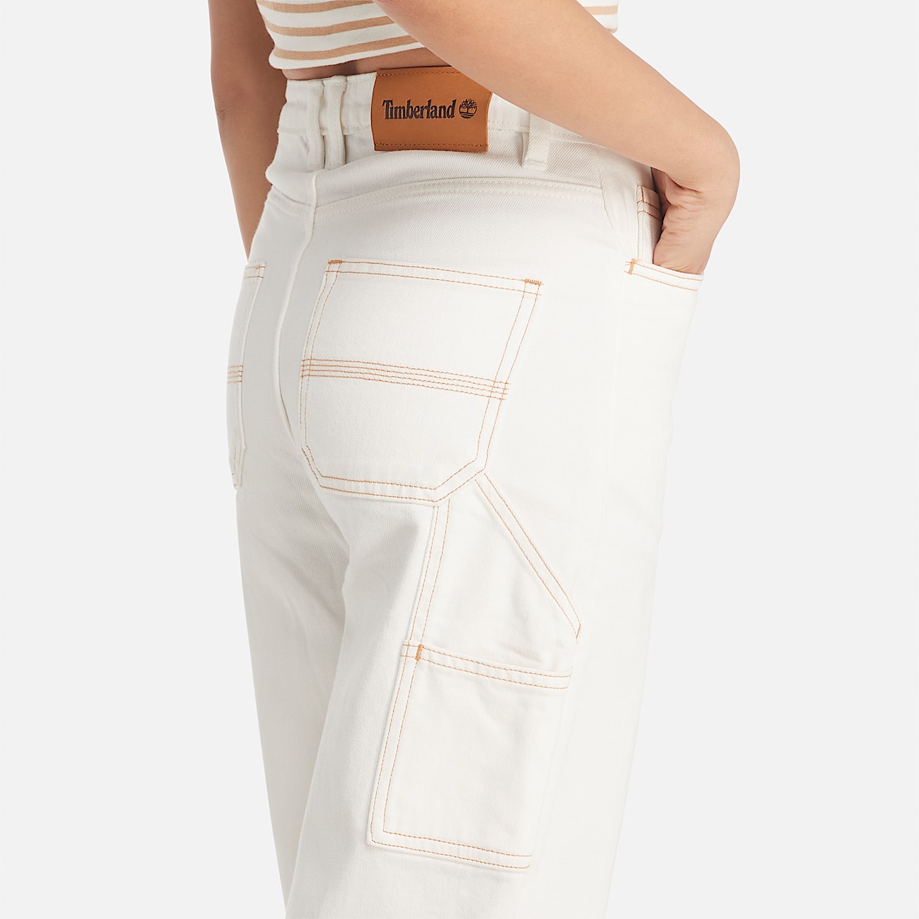 Carpenter Trouser for Women in White