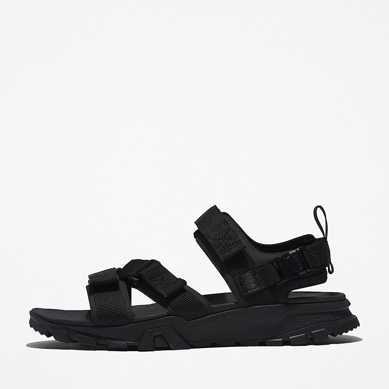 Garrison Trail Sandalen mit Fersenriemen für Herren in Schwarz