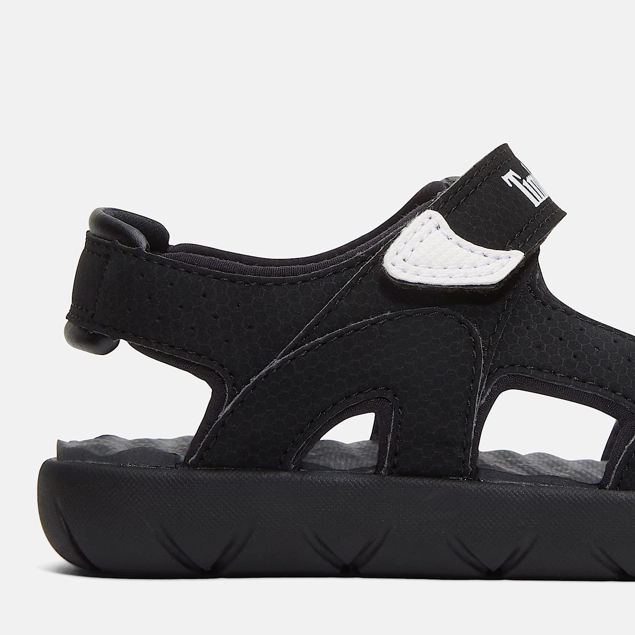 Perkins Row Sandale mit Fersenriemen für Kinder in Schwarz