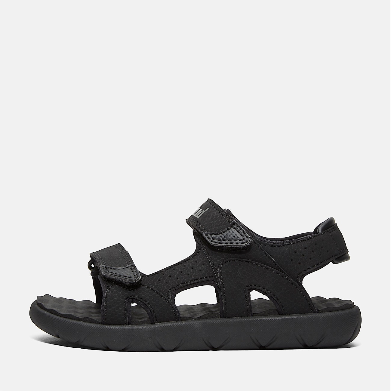 Perkins Row Sandale mit Fersenriemen für Kinder in Schwarz