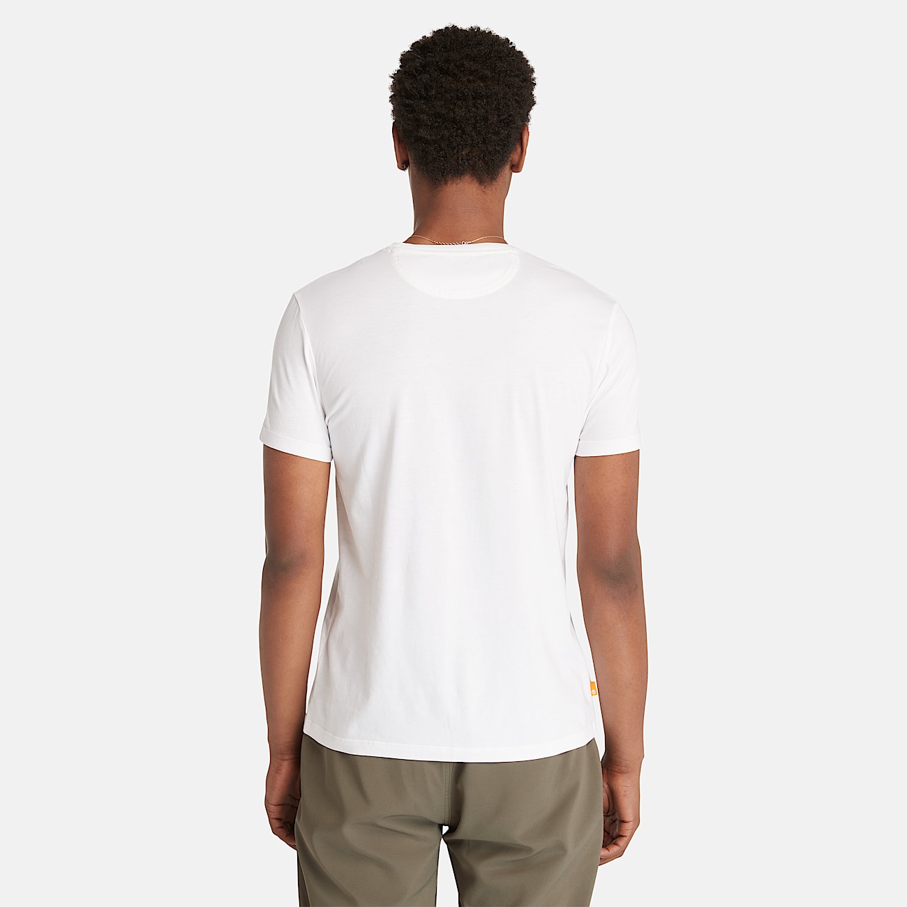 T-shirt Dunstan River pour homme en blanc