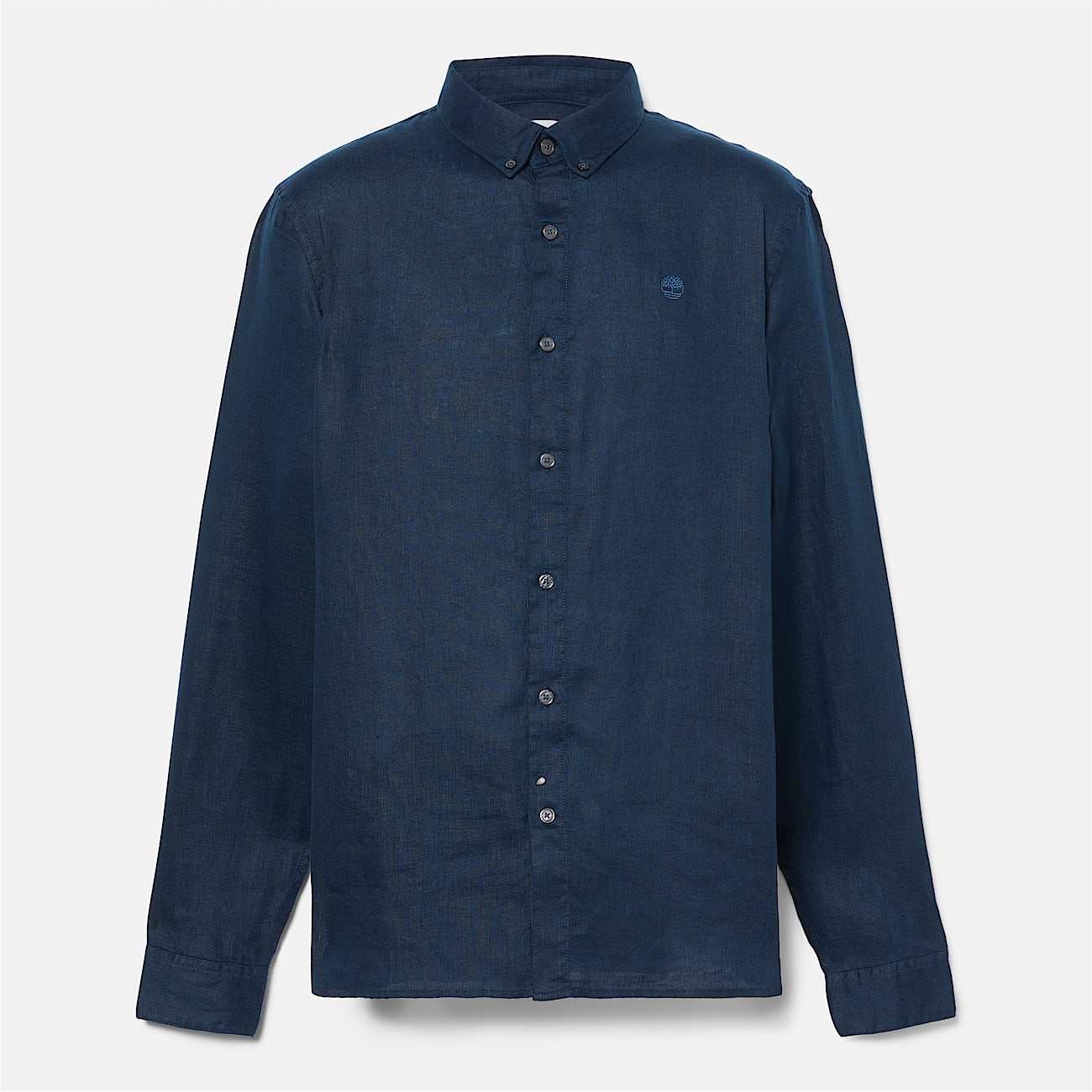 Chemise en lin Mill Brook pour homme en bleu foncé - 5