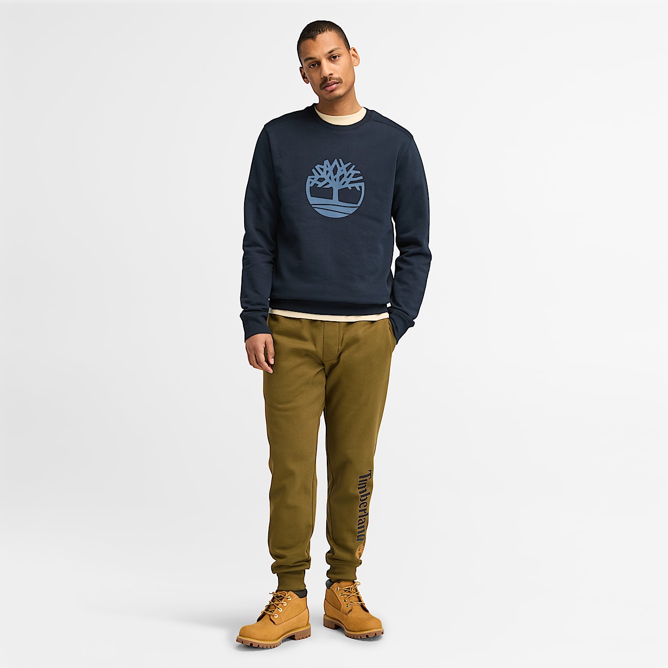 Kennebec River Crew Sweatshirt for Men in Dark Blue - 2