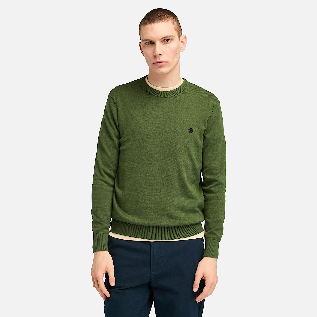 Williams River trui voor heren in groen - 1