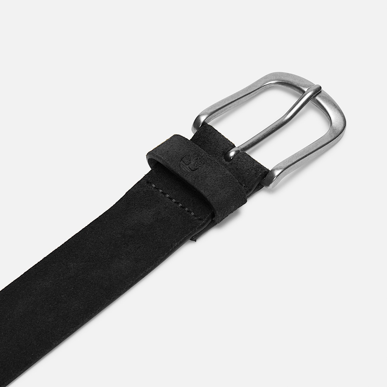Gürtel 32 mm aus weichem Veloursleder für Herren in Schwarz - 3