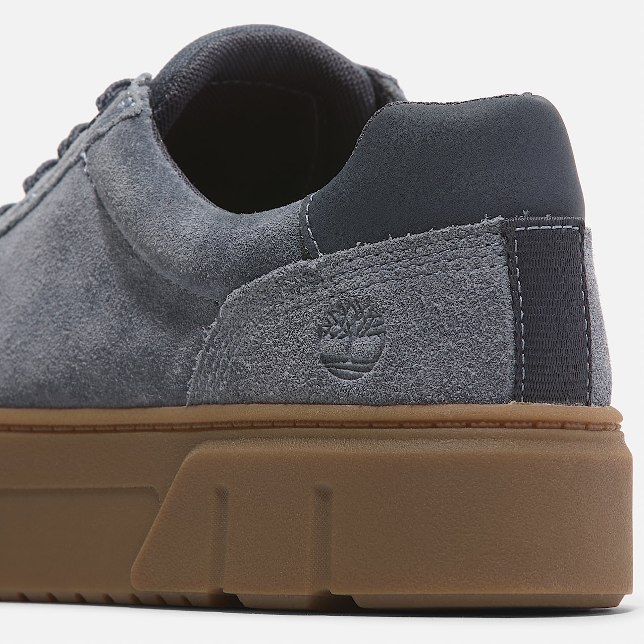 Baskets basses à lacets Laurel Court pour femme en daim bleu foncé