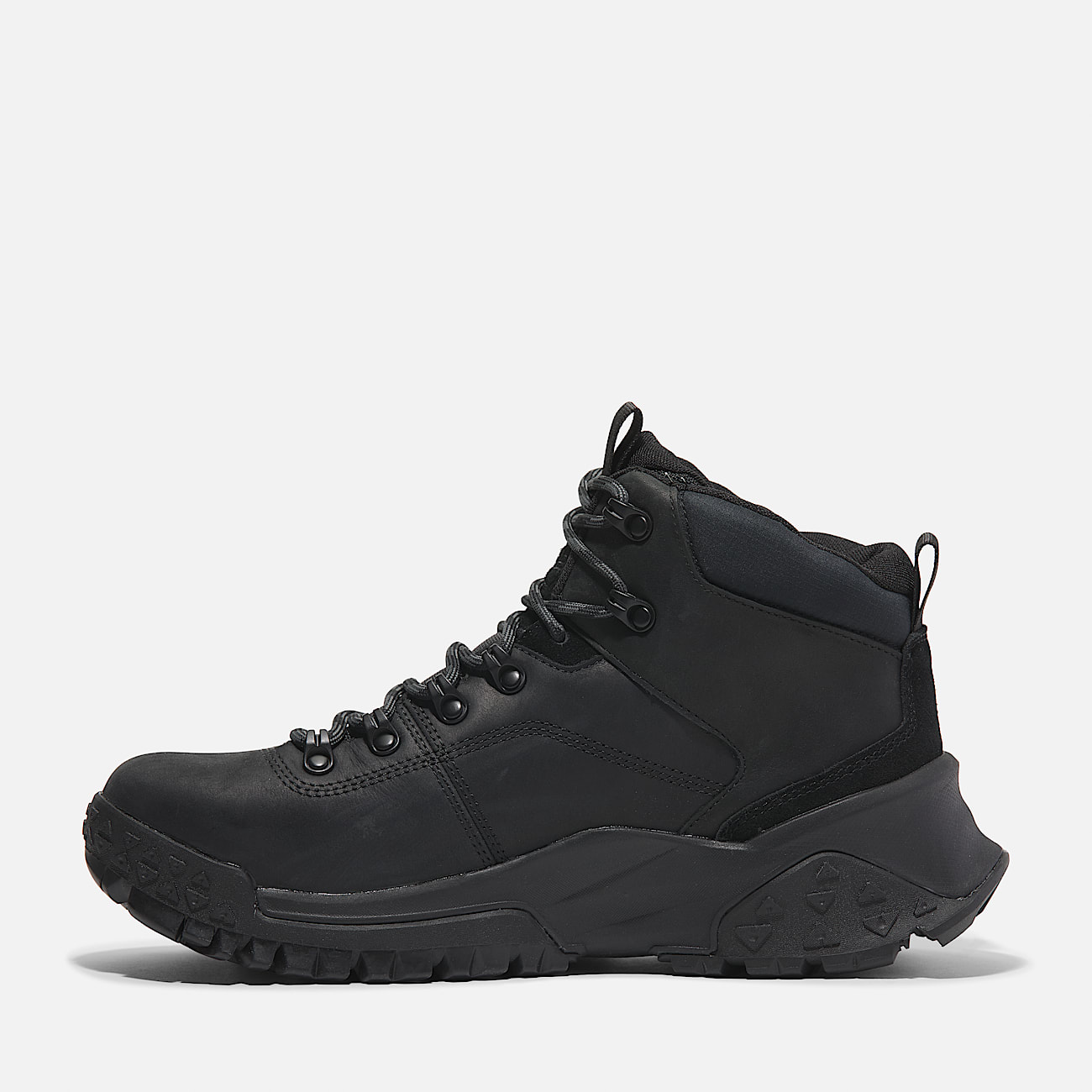 Motion Scramble Mid Lace-Up Waterproof Hiking Boot for Men in Black