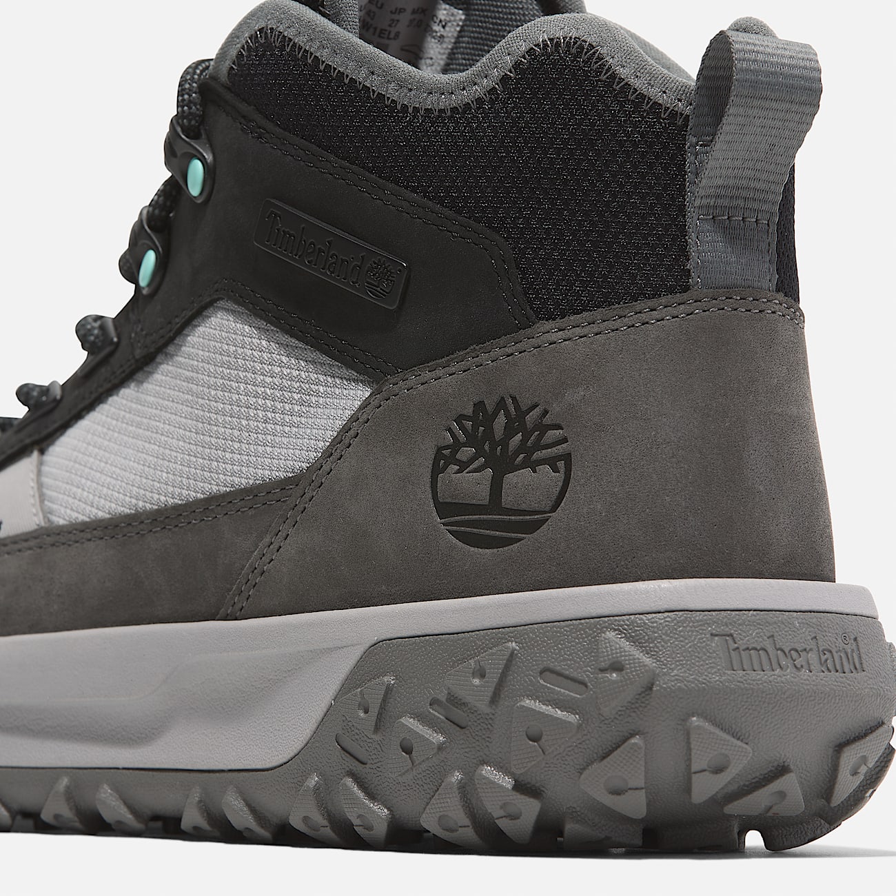GreenStride™ Motion 6 Halfhoge Hiking Boot met veters voor heren in grijs