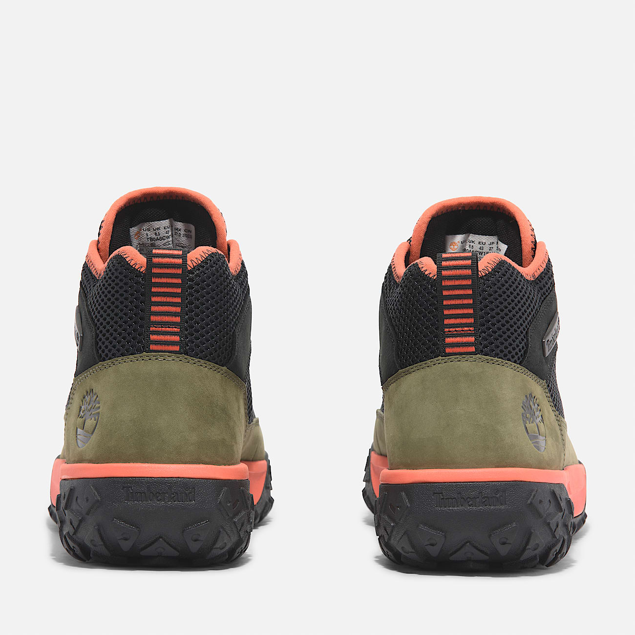 Halbhoher GreenStride™ Motion 6 Wanderstiefel zum Schnüren für Herren in Schwarz/Grün