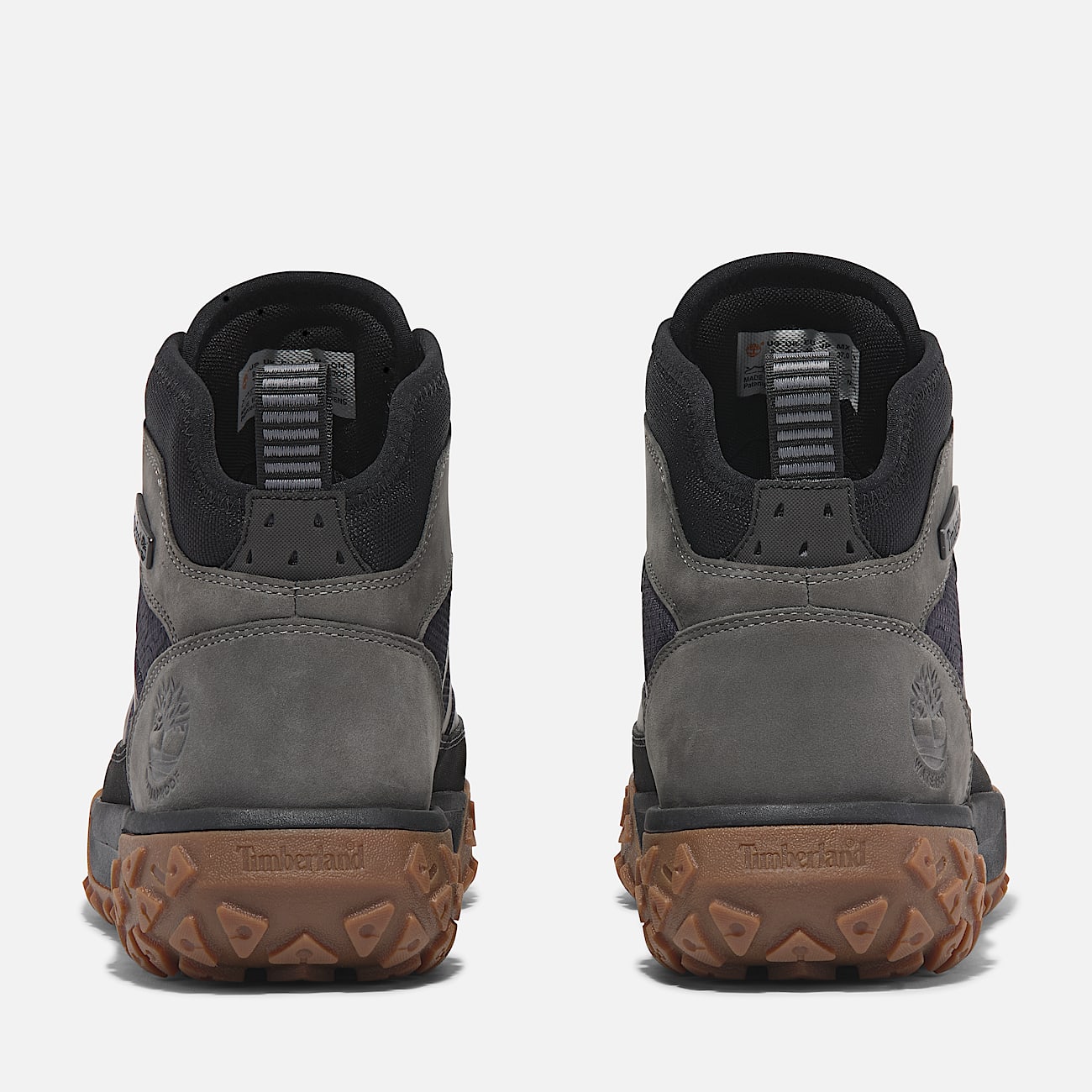 GreenStride™ Motion 6 Halfhoge Waterdichte Wandelsneaker met veters voor heren in grijs - 5