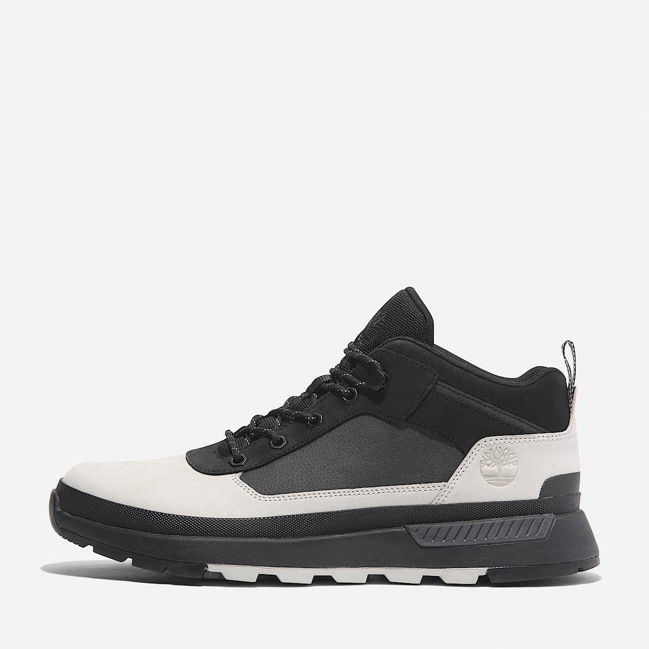 Halbhoher Field Trekker Sneaker zum Schnüren für Herren in Grau und Schwarz - 8