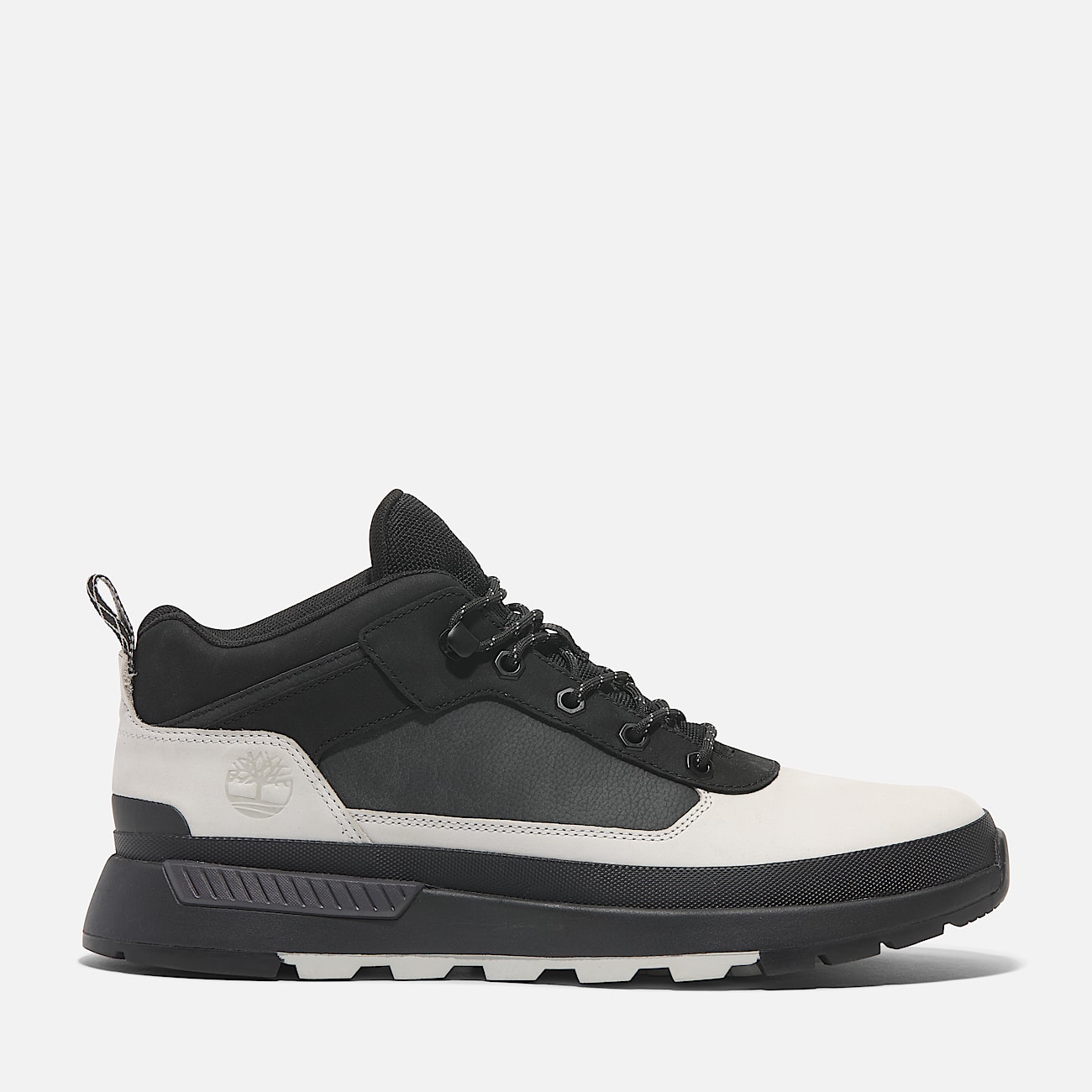 Halbhoher Field Trekker Sneaker zum Schnüren für Herren in Grau und Schwarz - 1