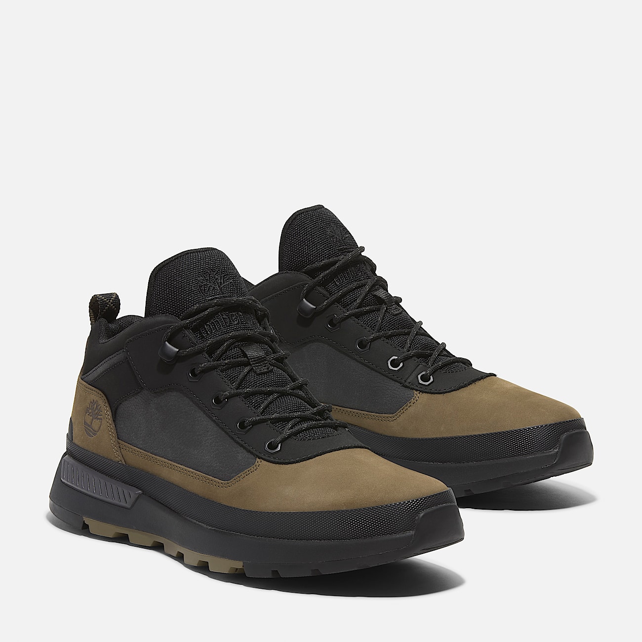 Sneaker Stringata Field Trekker da Uomo in verde - 4