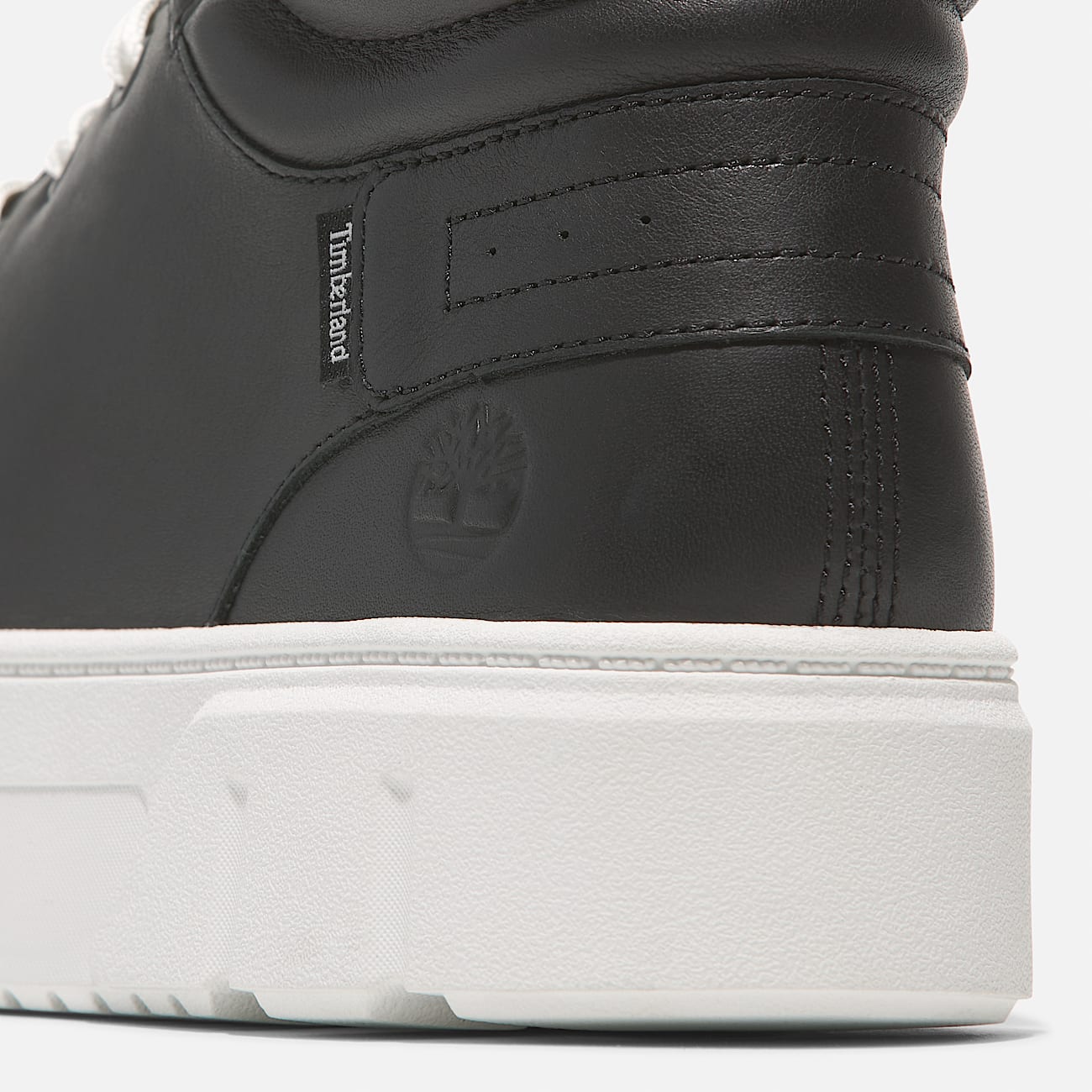 Sneaker Alta Stringata Laurel Court da Donna in colore nero