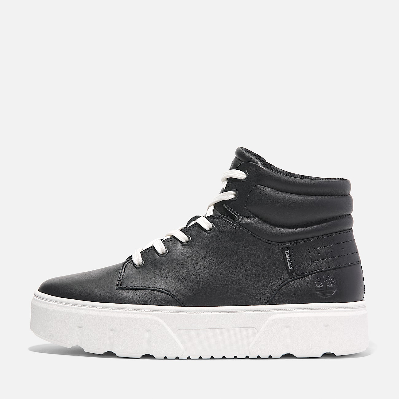 Sneaker Alta Stringata Laurel Court da Donna in colore nero