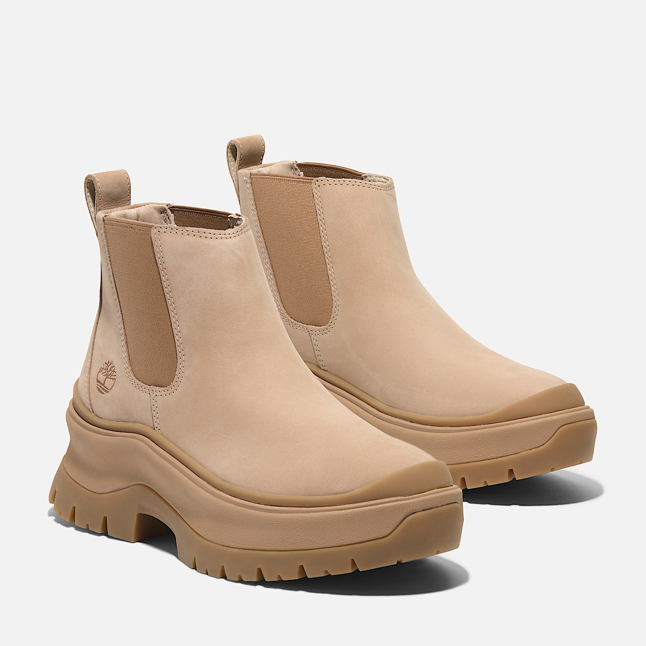 Roxie Lane Chelseaboot voor dames in Lichtbeige - 4