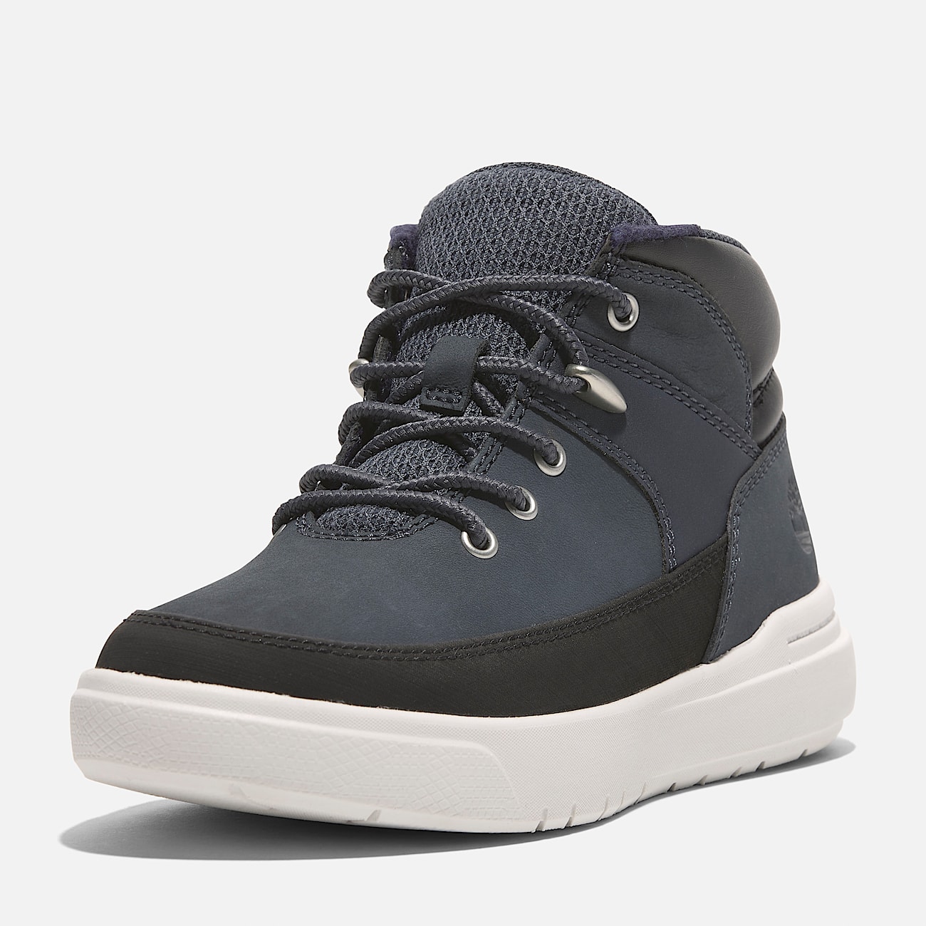 Seneca Bay Mid Sneaker zum Schnüren für Kinder in Dunkelblau
