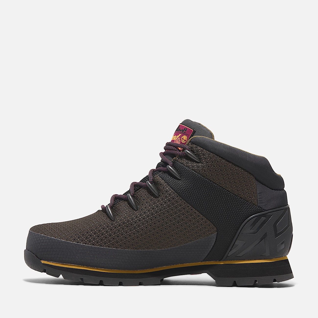 Bottine mi-haute imperméable à lacets Euro Sprint pour homme en marron
