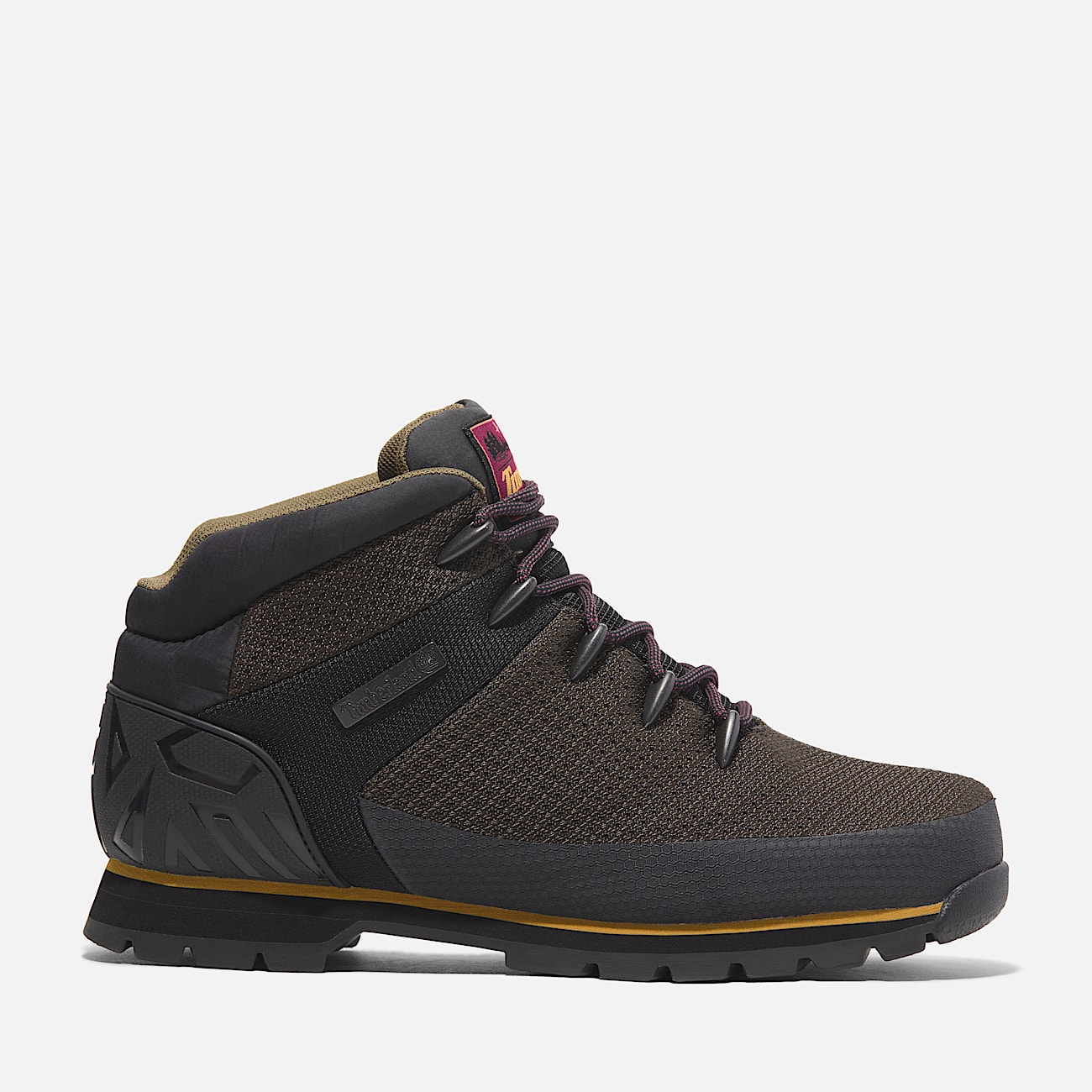 Bottine mi-haute imperméable à lacets Euro Sprint pour homme en marron