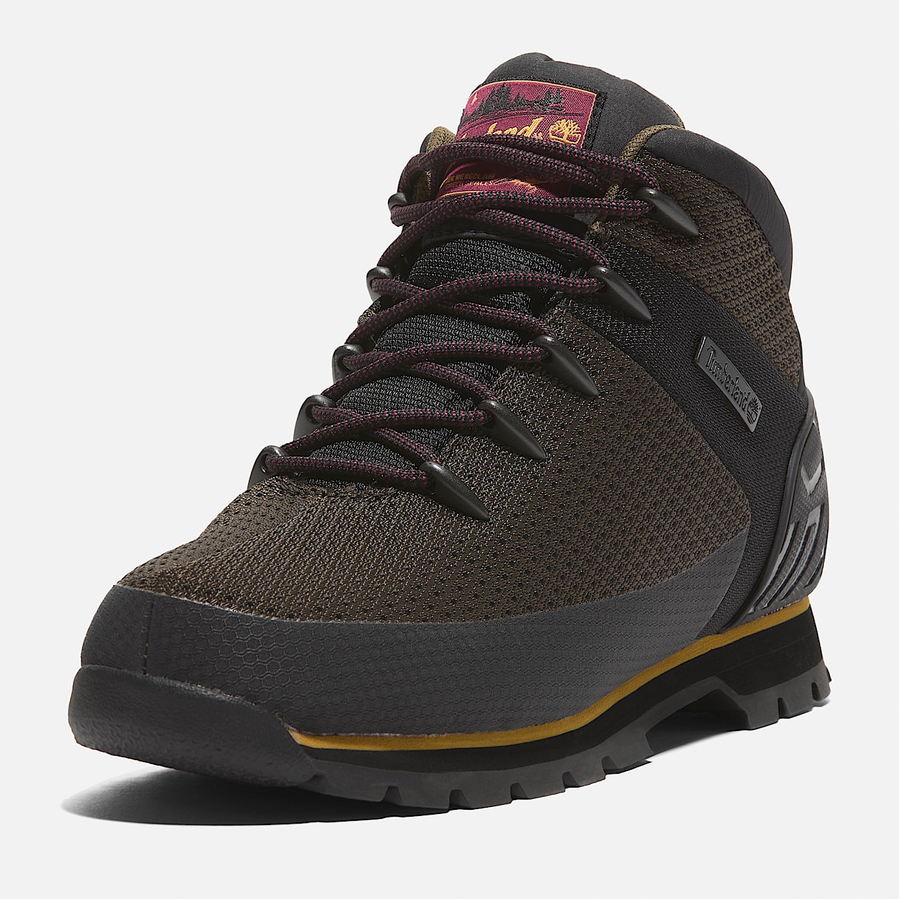Bottine mi-haute imperméable à lacets Euro Sprint pour homme en marron
